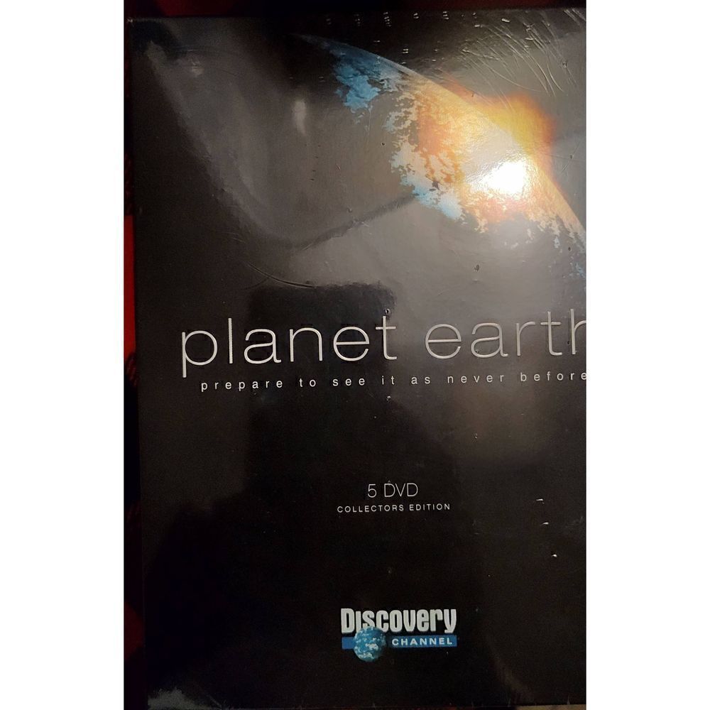 New Sealed. PLANET EARTH Prepare to see it as never before. 5 DVD Collectors edi